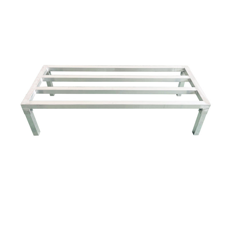 BowLift | Heavy Duty Hotel Restaurant Kitchen Knock Down Durable Strong Dunnage Rack Space Saving Aluminum Dunnage Rack