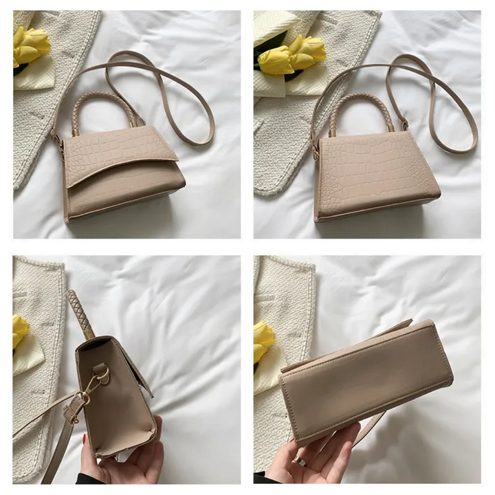 Style Spring Women's Handbag made of PU leather with Crossbody strap | Bowlift