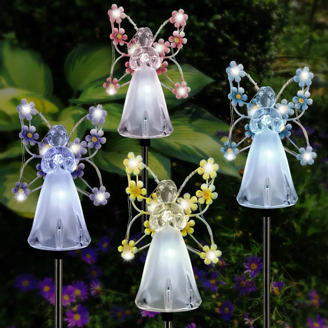 BowLift | RadiantAngel - Solar LED Angel Lamp for a Soothing Atmosphere
