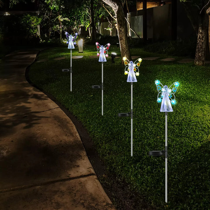 BowLift | RadiantAngel - Solar LED Angel Lamp for a Soothing Atmosphere
