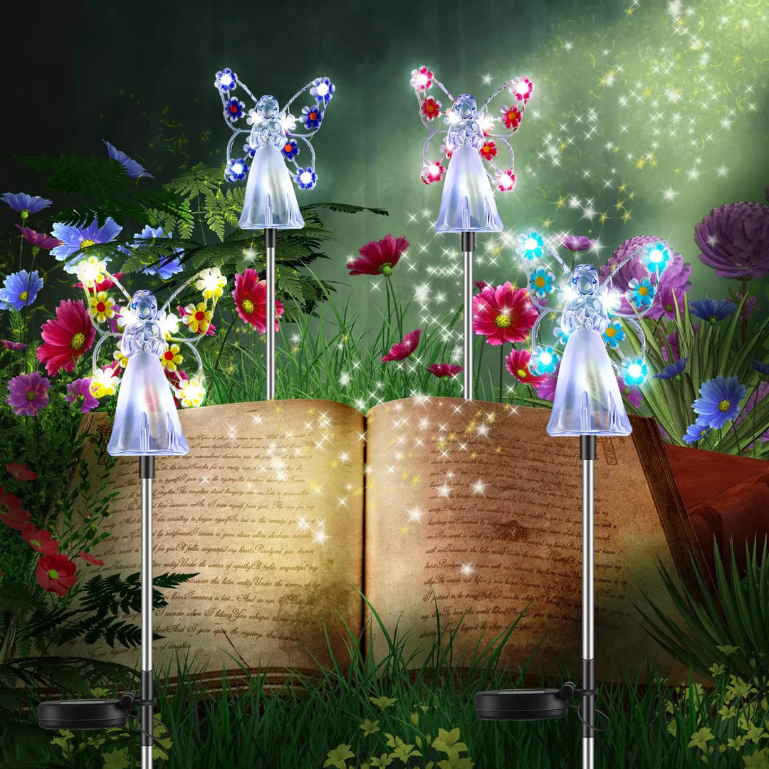 BowLift | RadiantAngel - Solar LED Angel Lamp for a Soothing Atmosphere