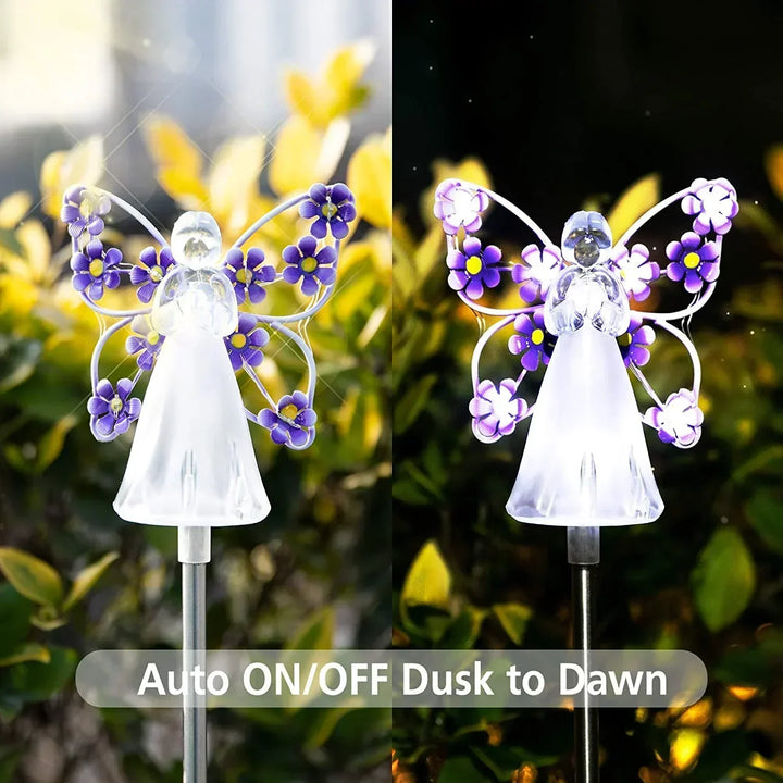 BowLift | RadiantAngel - Solar LED Angel Lamp for a Soothing Atmosphere