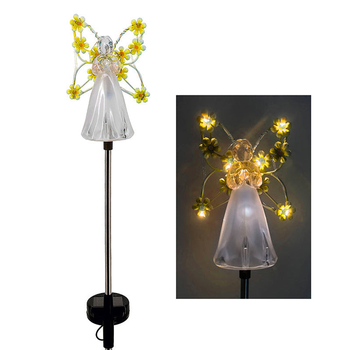 BowLift | RadiantAngel - Solar LED Angel Lamp for a Soothing Atmosphere