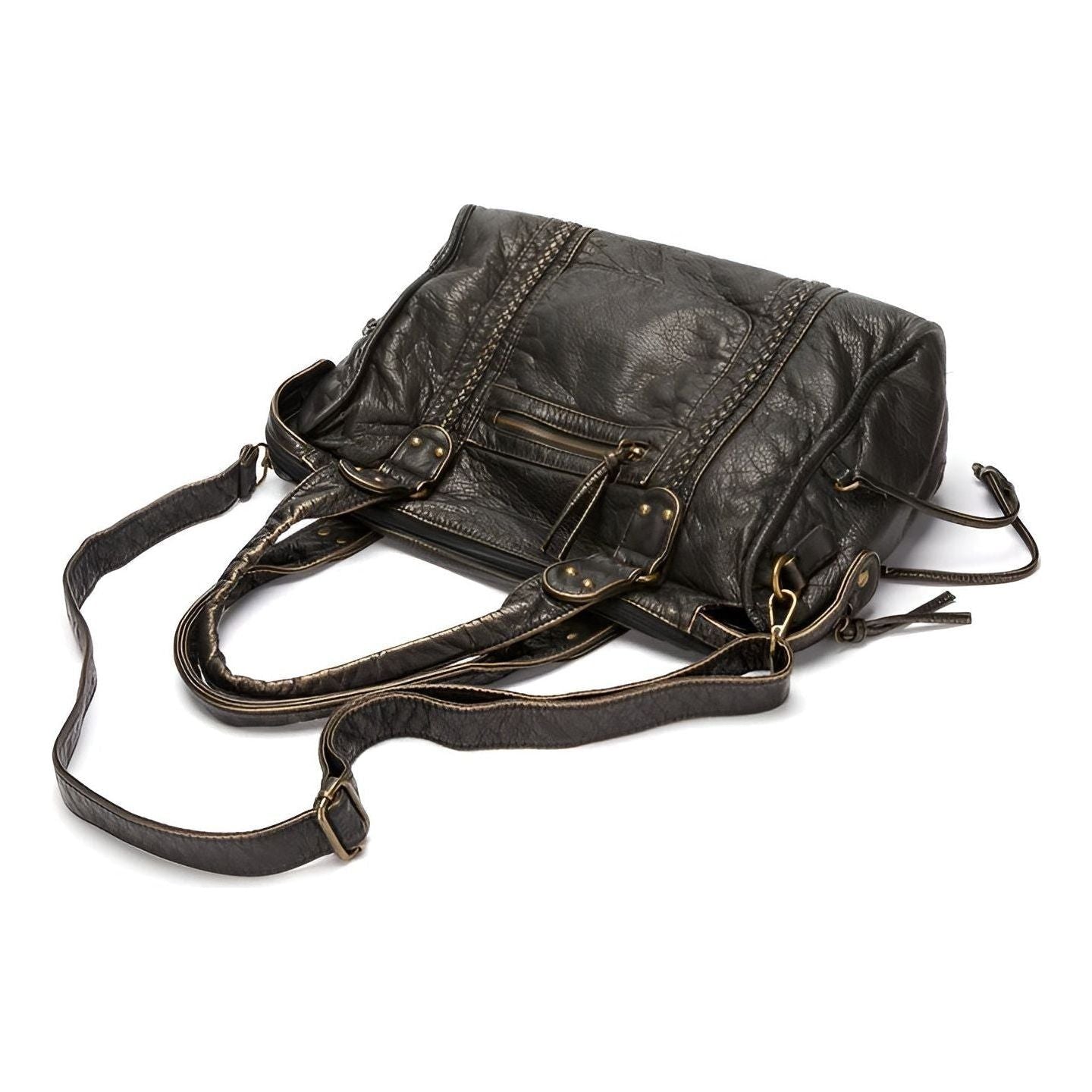 BowLift | Genuine Leather Shoulder Bag – Elegant & Durable Handbag for Work and Everyday Use