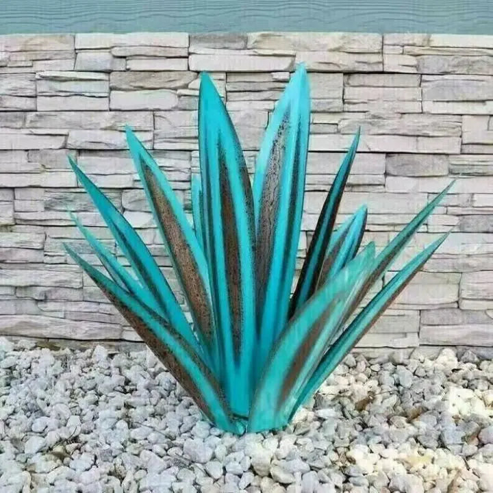 BowLift | Anti-Rust Metal Agave Plant – Lively Garden Decoration