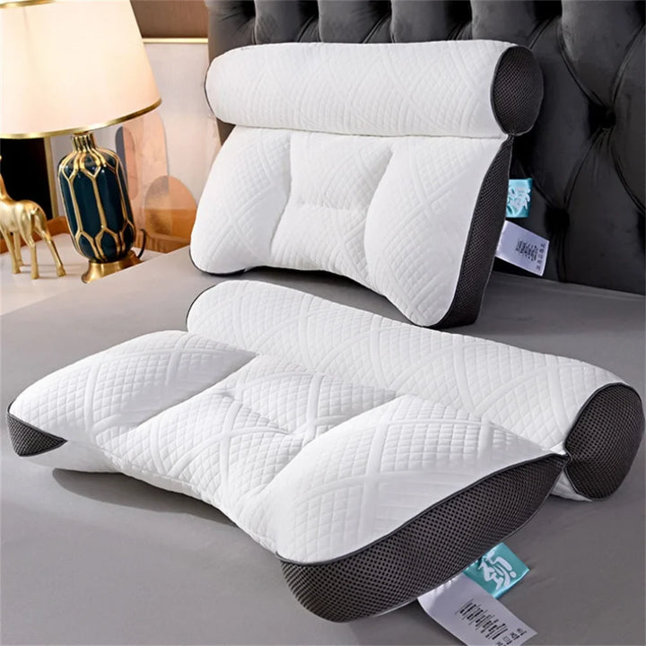 BowLift | Anti-Traction Zoned Knitted Neck Support Pillow