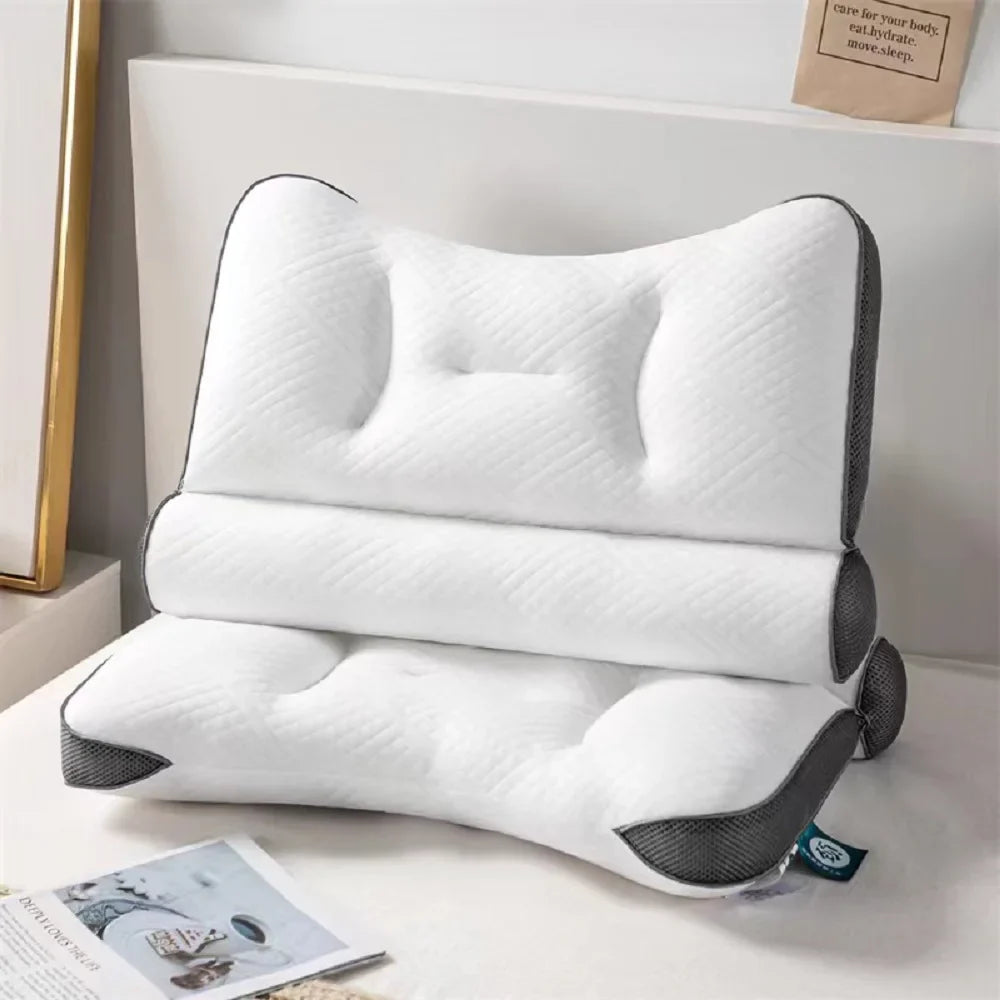BowLift | Anti-Traction Zoned Knitted Neck Support Pillow