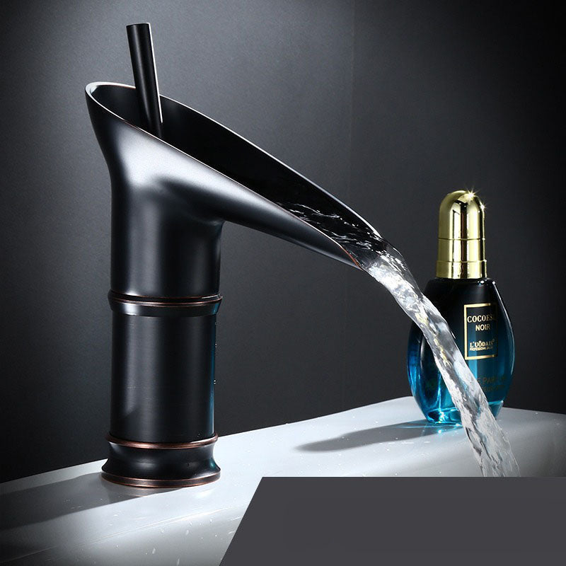 BowLift | Antique Waterfall | Bathroom Sink Faucet