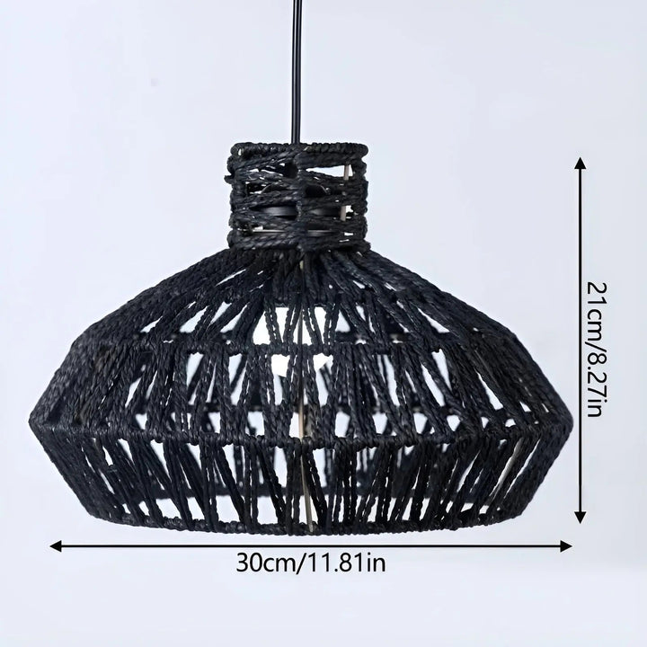 BowLift | Elegant Vintage Rattan Pendant Lamp – Timeless Luxury for Every Space