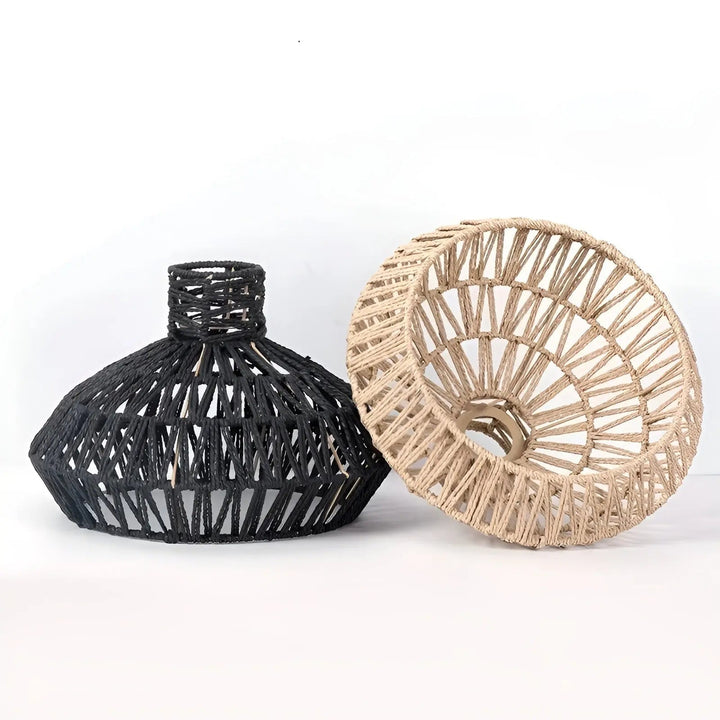 BowLift | Elegant Vintage Rattan Pendant Lamp – Timeless Luxury for Every Space