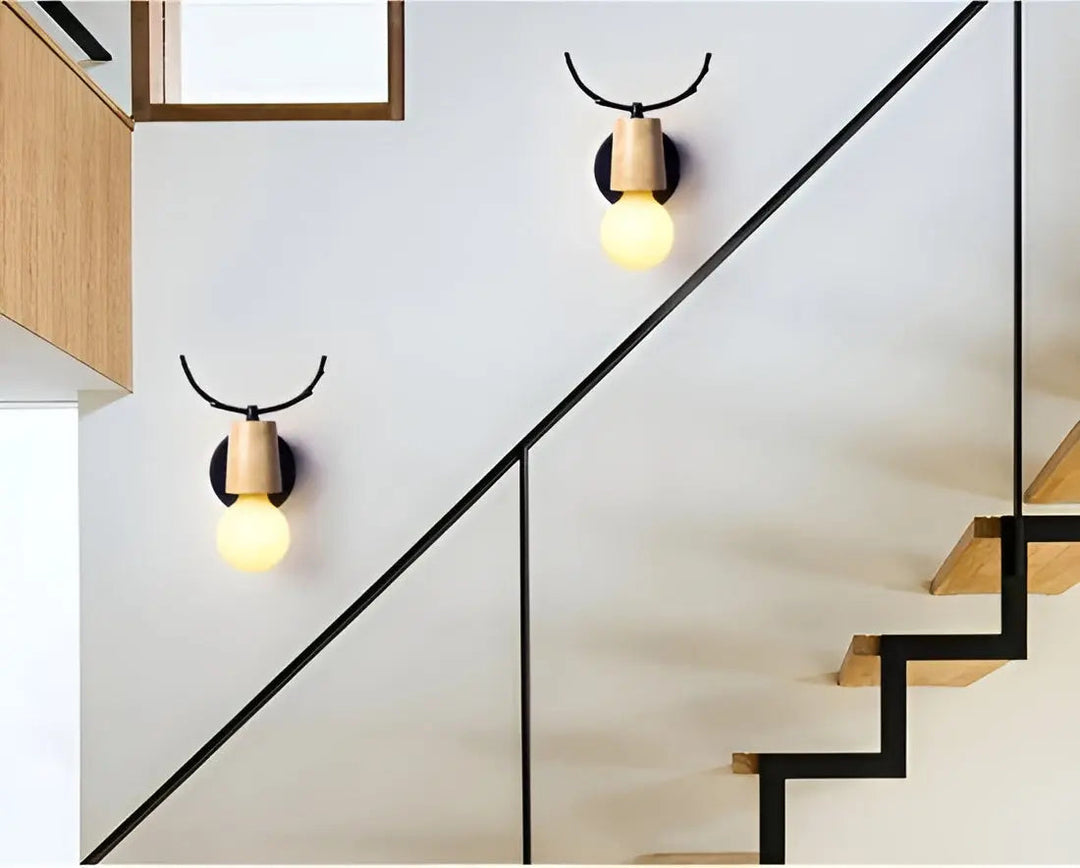 BowLift | Nordic Glow Antler LED Wall Lamp – Elegant & Energy Efficient Design