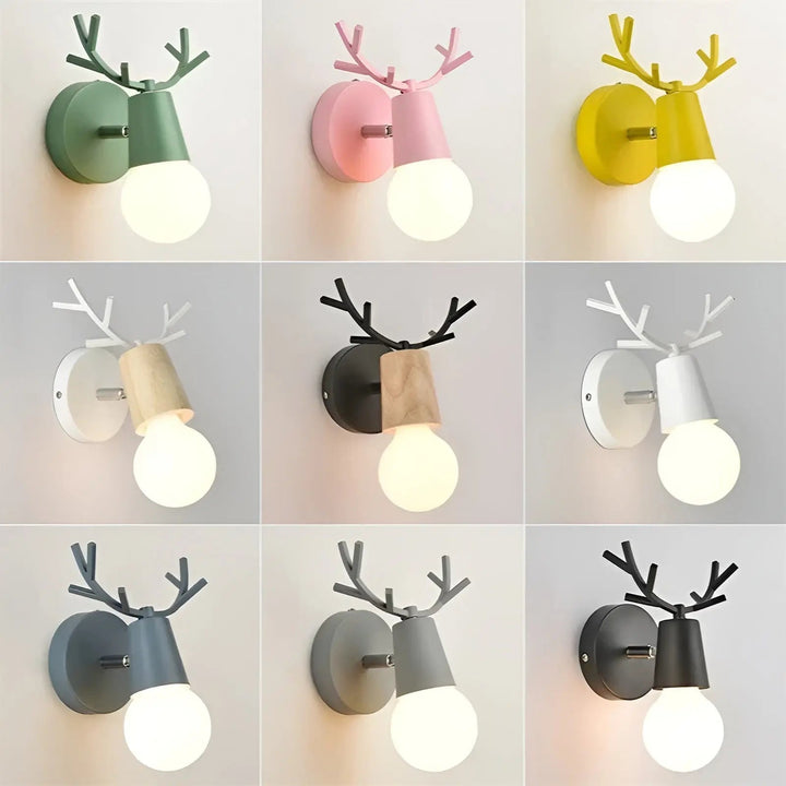 BowLift | Nordic Glow Antler LED Wall Lamp – Elegant & Energy Efficient Design