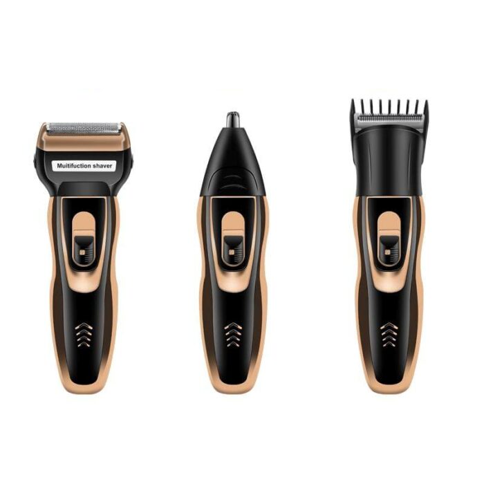 BowLift | ProCare 3-in-1 Trimmer – Wireless Beard Trimmer, Nose Hair Trimmer and Shaver