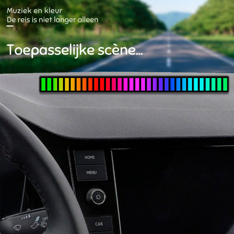 BowLift | Smart Sound-Activated RGB Light Bar | Music Sync LED Ambient Lighting