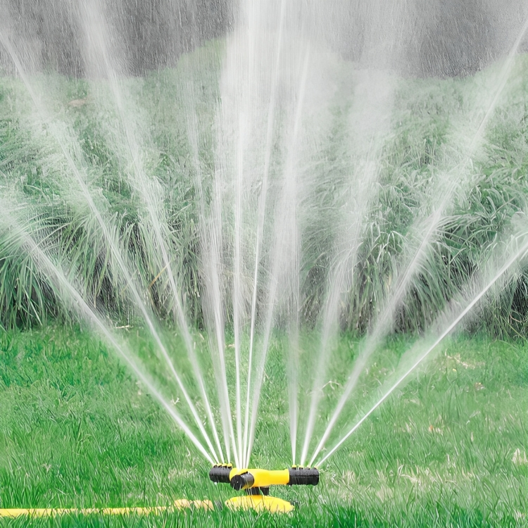 BowLift | Rotating Sprinkler for Lawn | 360° Coverage, Water-Saving Technology & Adjustable Spray for Efficient Garden Irrigation