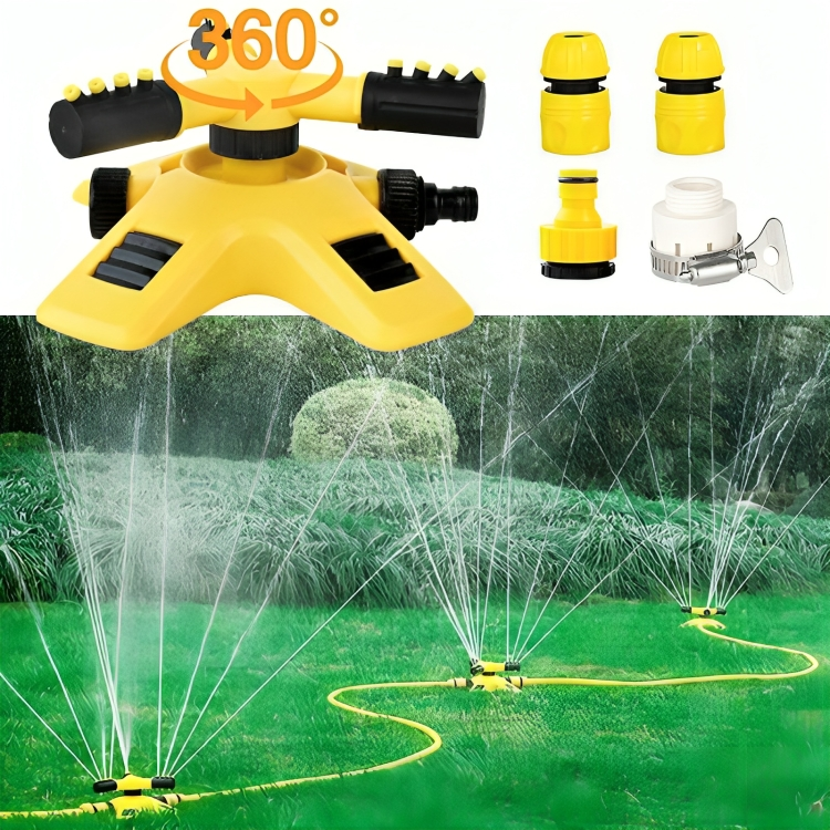 BowLift | Rotating Lawn Sprinkler – 360° Adjustable Garden Watering