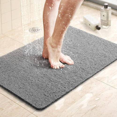 AQUALUXE Non-slip Shower Mat with Drainage | Bowlift