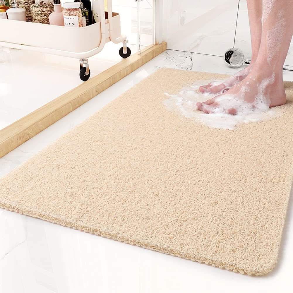 AQUALUXE Non-slip Shower Mat with Drainage | Bowlift