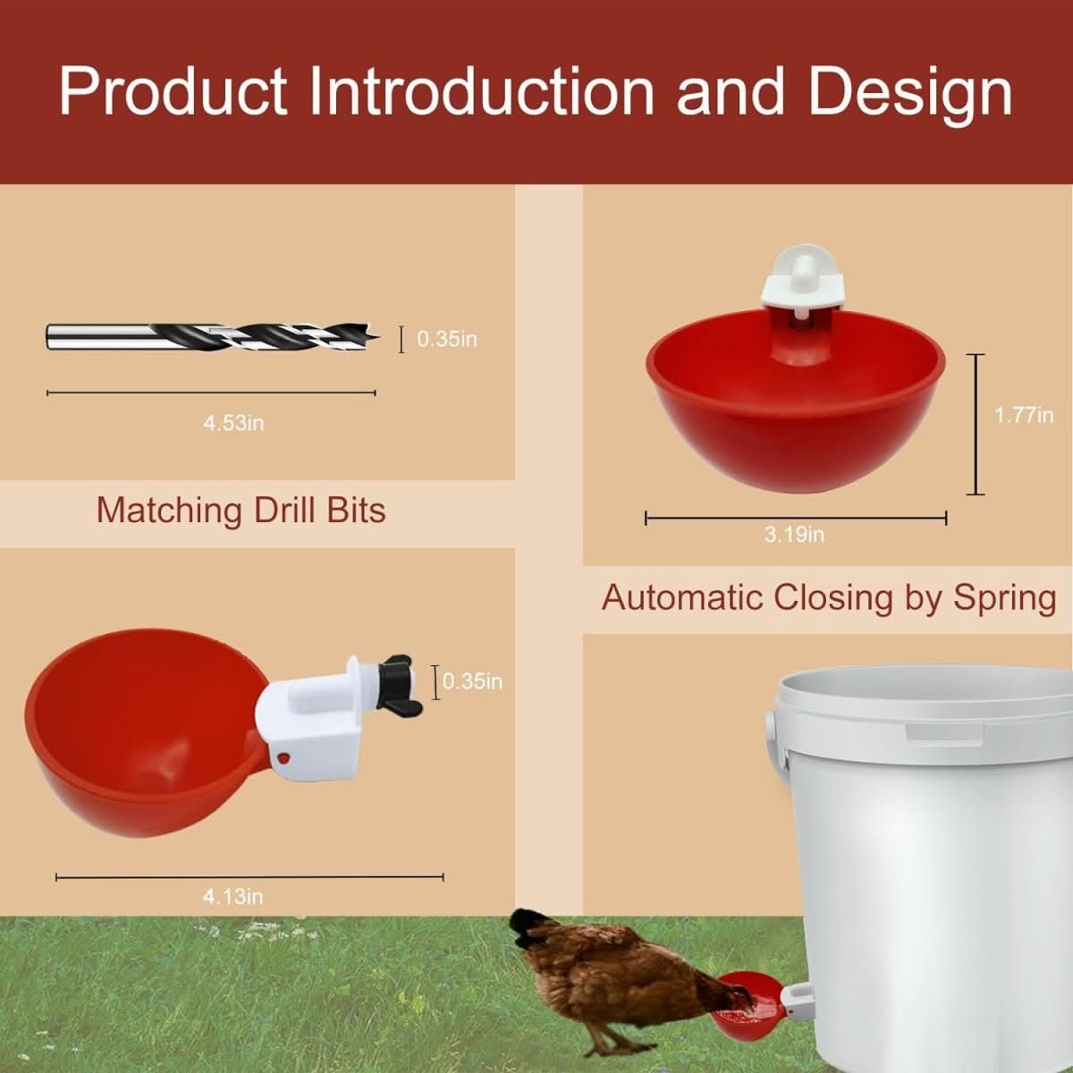 BowLift | Automatic Chicken Waterer for Healthy Flocks