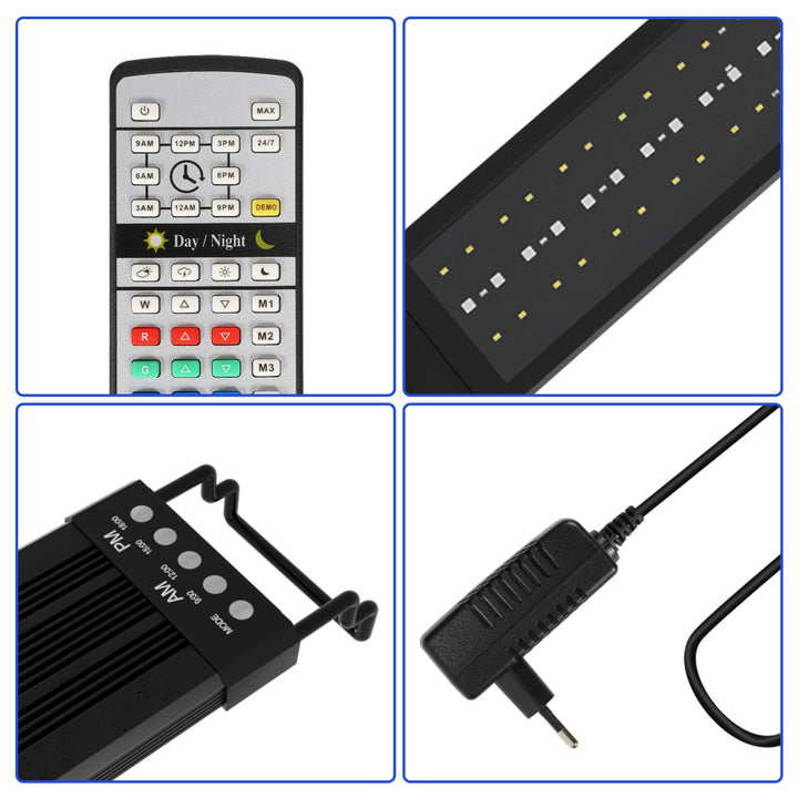 LED Aquarium Lighting 24/7 Mode with Timer | Bowlift