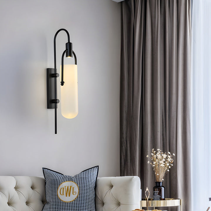 BowLift | Industrial Glass Wall Lamp