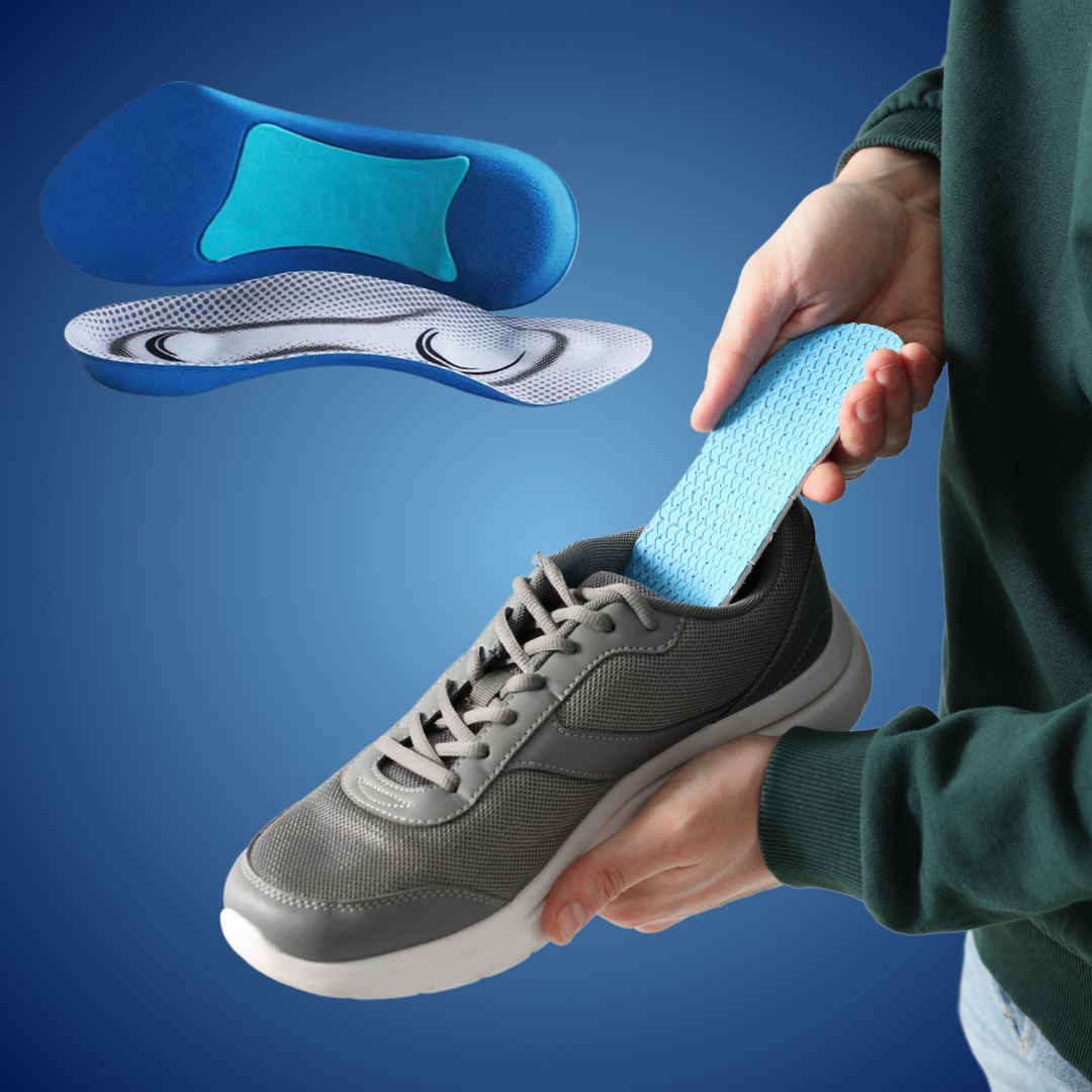 ArchEase Shoe Inserts for Hollow Foot | Arch Support and Cushioning - for Pain Relief and Comfort in High Arches Bowlift