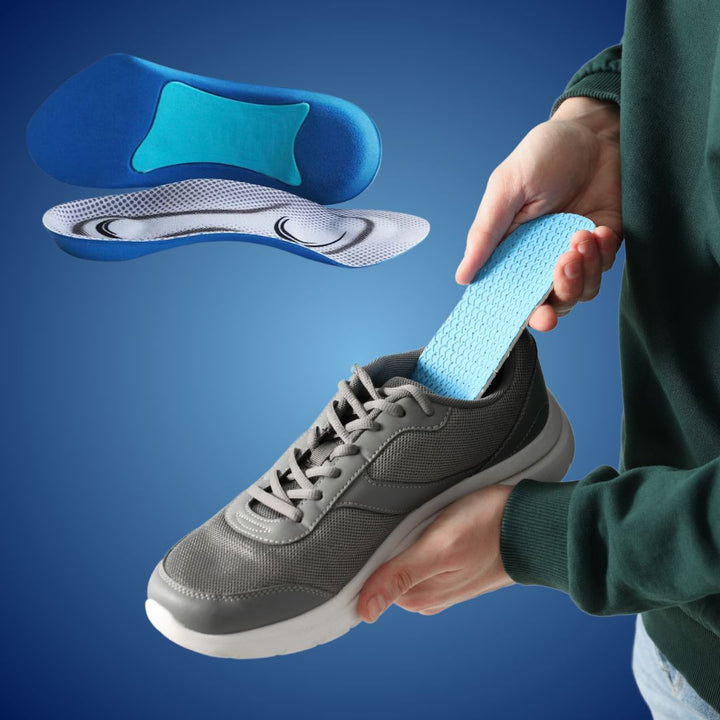 ArchEase Shoe Inserts for Hollow Foot | Arch Support and Cushioning - for Pain Relief and Comfort in High Arches Bowlift