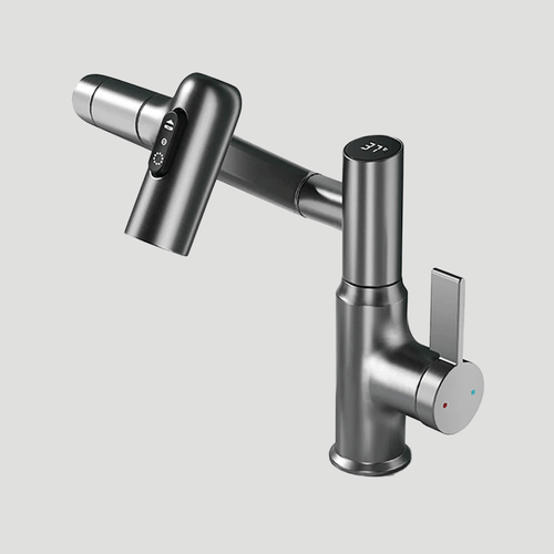 LUSTRAFLOW 360° faucet with LED temperature display | Bowlift