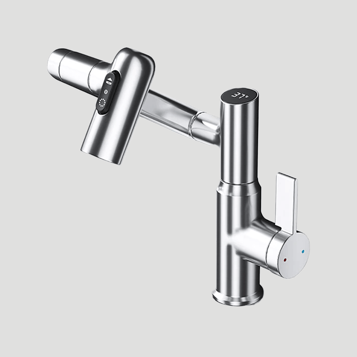 LUSTRAFLOW 360° faucet with LED temperature display | Bowlift