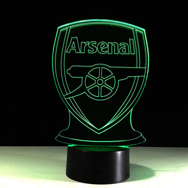 BowLift | Football Arsenal 3D Optical Illusion Lamp