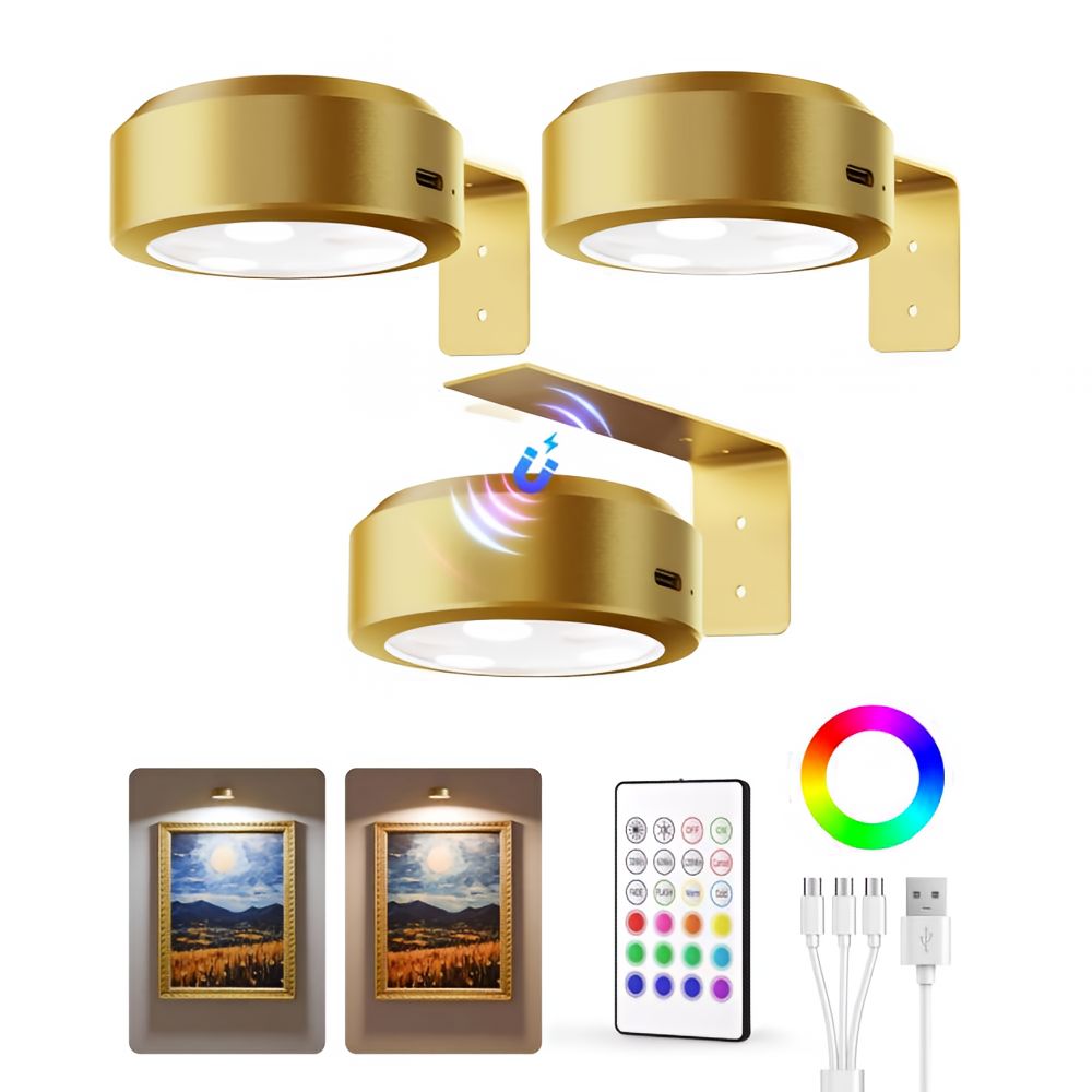 BowLift | ArtLume | Wireless Rechargeable LED Spotlights for Picture & Artwork Lighting