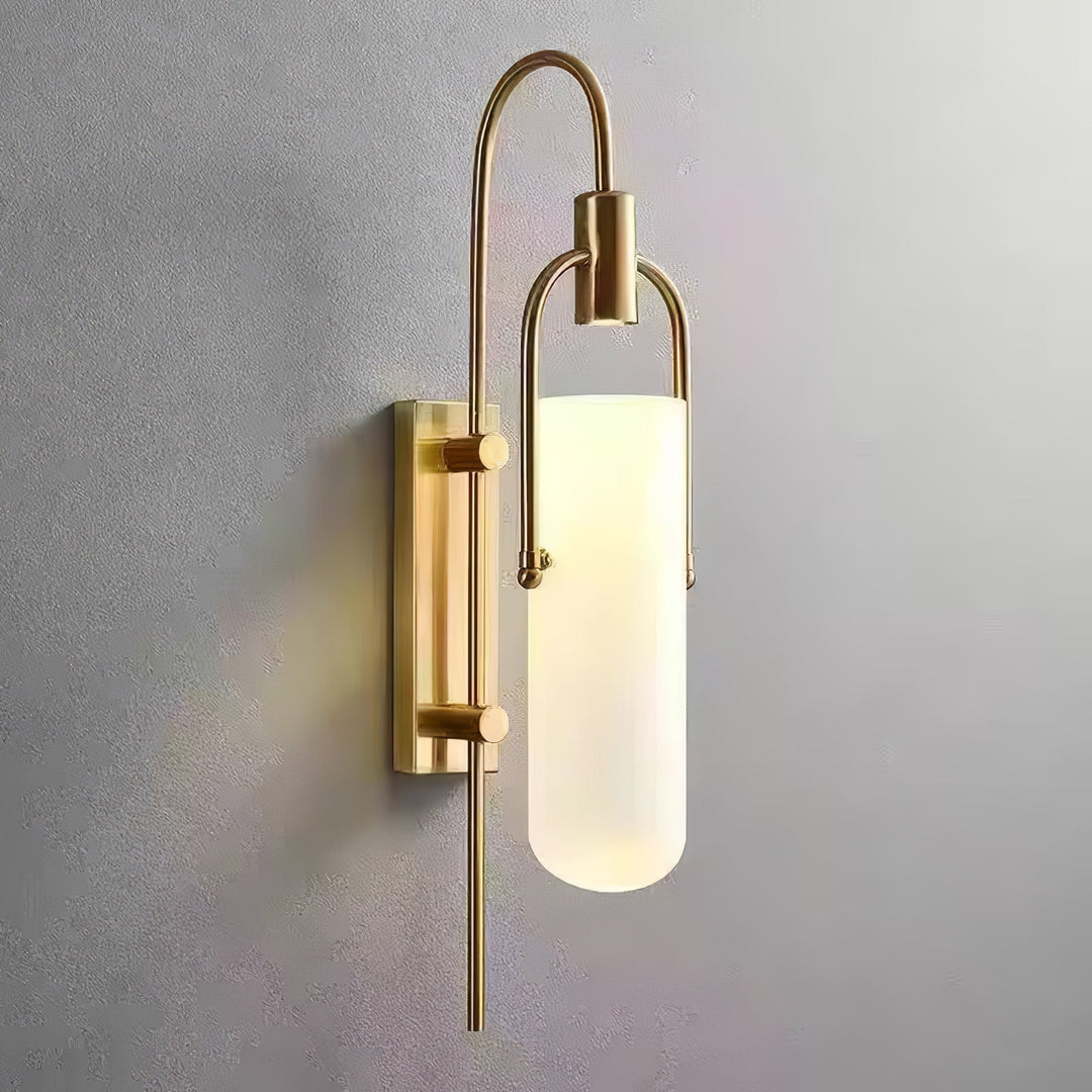 BowLift | Industrial Glass Wall Lamp