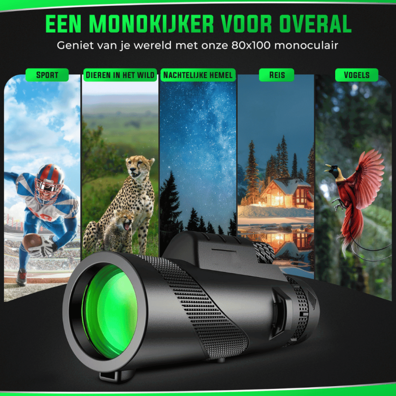 BowLift | AstroView High Quality Monocular | Compact and lightweight for a clear view at long distances