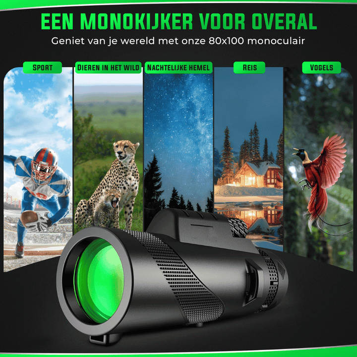BowLift | AstroView High Quality Monocular | Compact and lightweight for a clear view at long distances