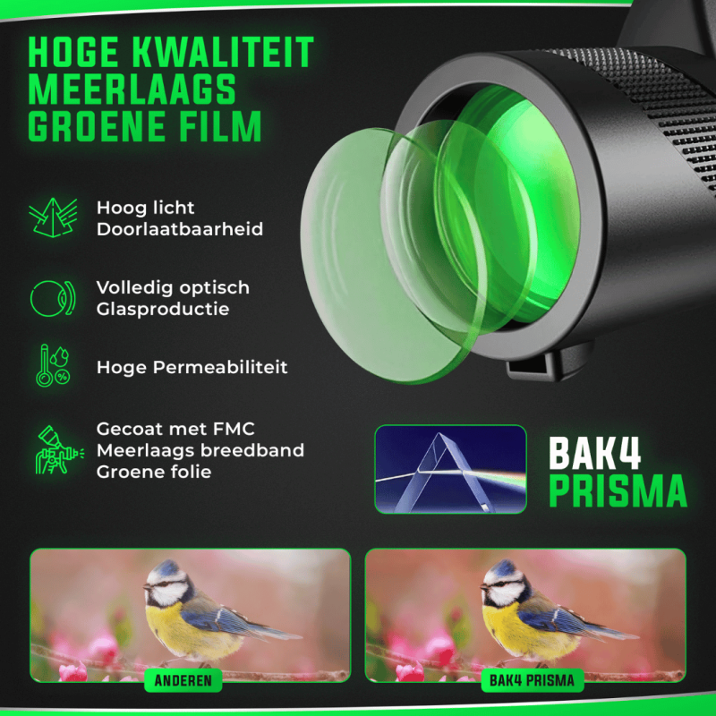 BowLift | AstroView High Quality Monocular | Compact and lightweight for a clear view at long distances