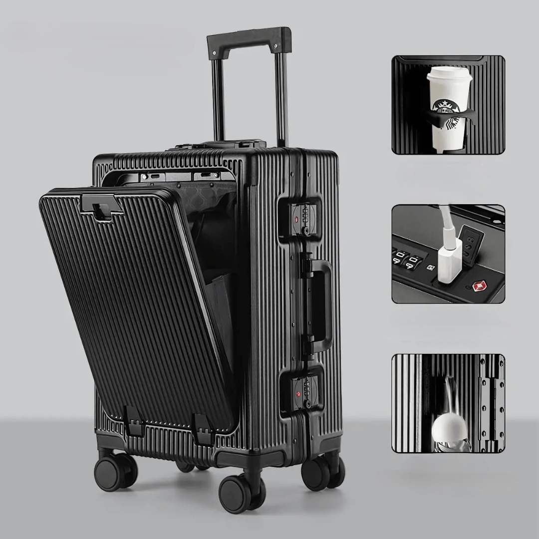 BowLift | Hard Carry-On Suitcase – Manhattan Pro