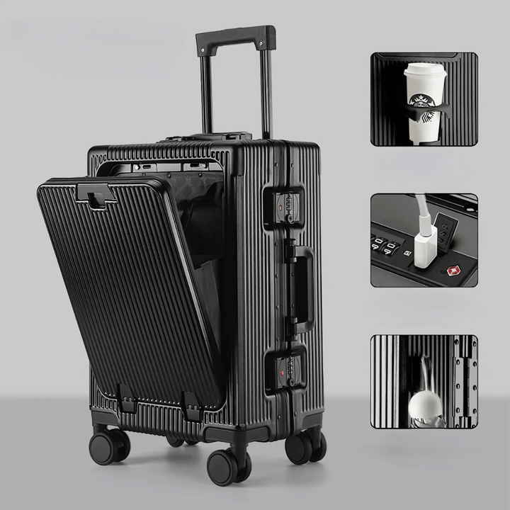 BowLift | Hard Carry-On Suitcase – Manhattan Pro
