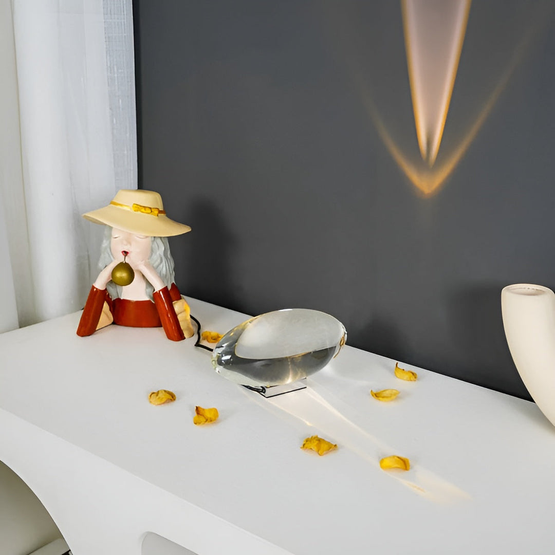 Rectangular TaBowlifte Lamp – Modern Design | Warm Ambient Light for Living & Bedroom | Bowlift