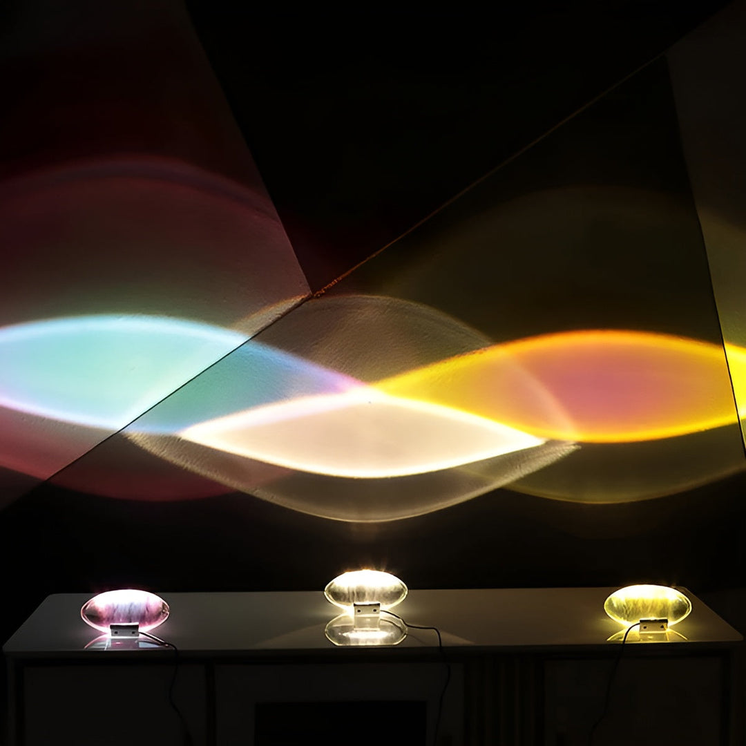Rectangular TaBowlifte Lamp – Modern Design | Warm Ambient Light for Living & Bedroom | Bowlift