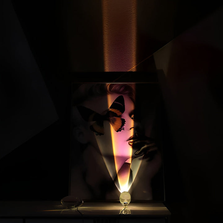 Rectangular TaBowlifte Lamp – Modern Design | Warm Ambient Light for Living & Bedroom | Bowlift