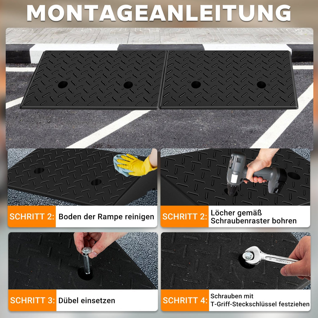 2x Loading ramp vehicle ramp up to 10T | Bowlift