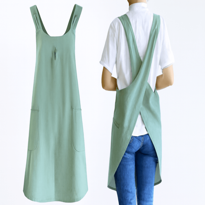 BowLift | Elegant apron with crossed back for crafting