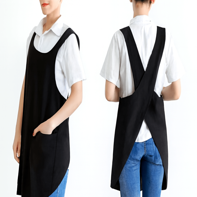 BowLift | Elegant apron with crossed back for crafting