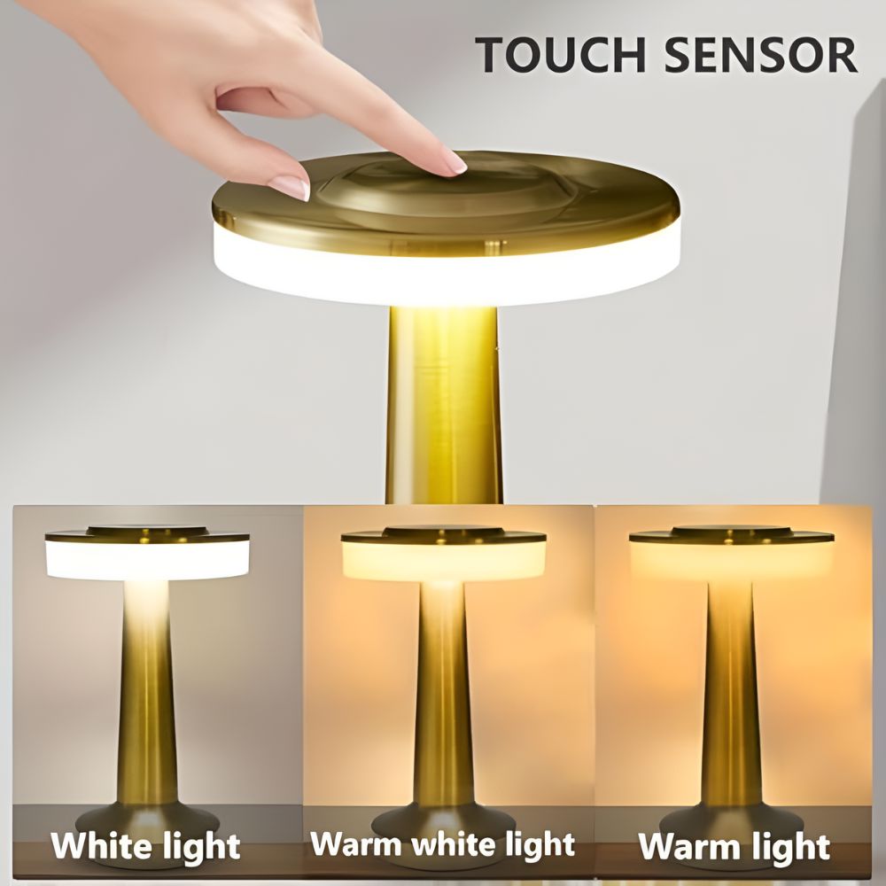 BowLift | Aura Dome Cordless Table Lamp