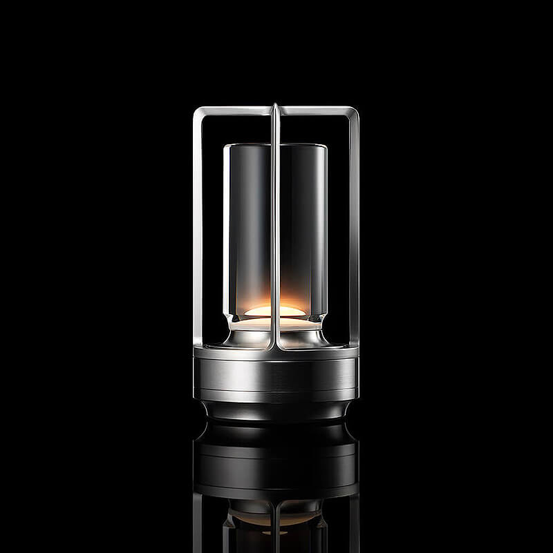 BowLift | Auralight Wireless Table Lamp Crystal Glass Touch Control