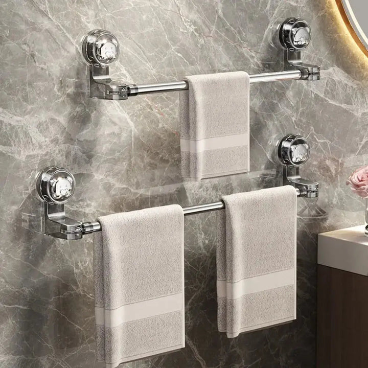 FlexiGrip Towel Holder — Unleash your space freedom with stylish organization without drill holes! | Bowlift