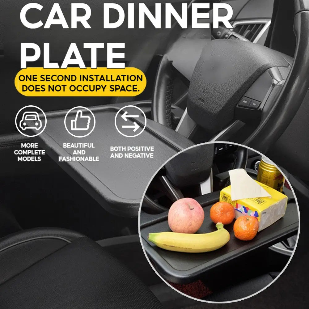 BowLift | Car Dining Table & Laptop Holder – Directly mountable at the steering wheel