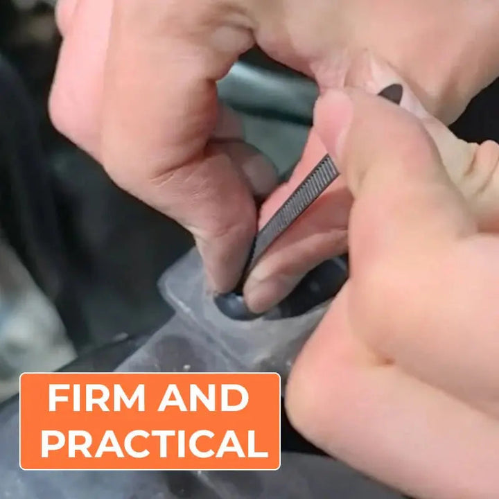 BowLift | Auto cable tie buckles – Tool-free attachment