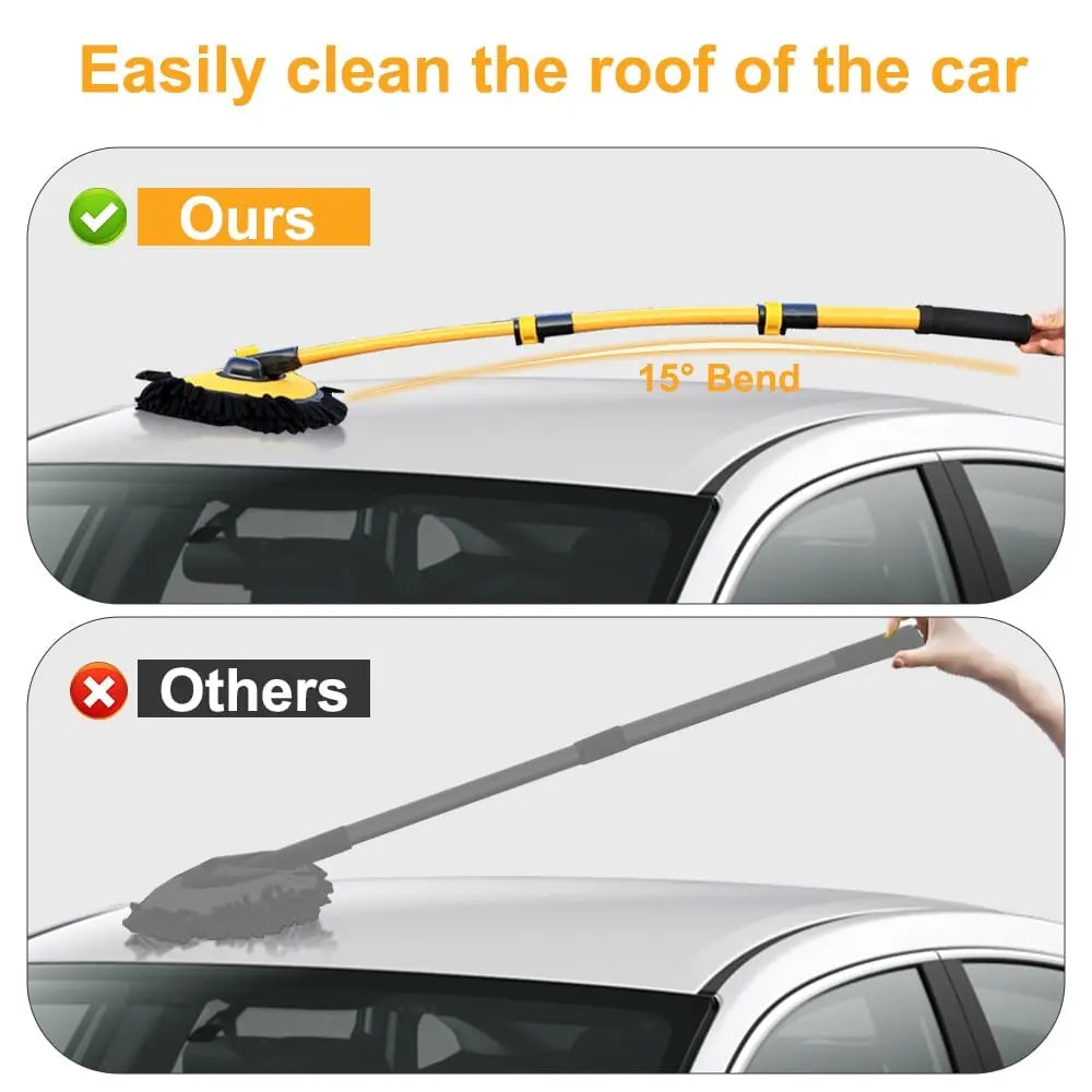 BowLift | Auto Cleaning Brush - For hard-to-reach areas and streak-free cleaning