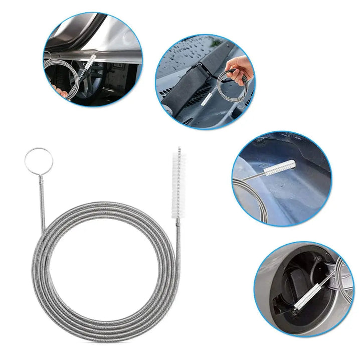 BowLift | Car Groove and Drain Cleaner – With Flexible Brush & Strong Grip